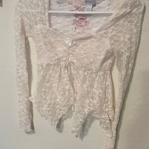 Elegant Lace Women Top